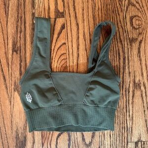 FP Movemenr Sports Bra in Olive Green